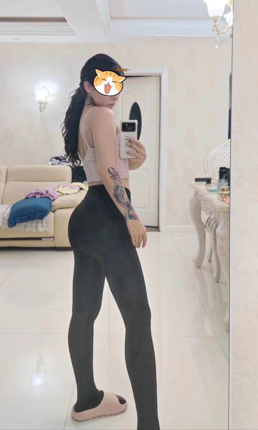 健身美女附带抖音号